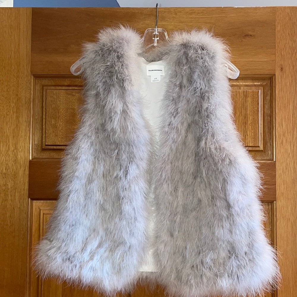 Club Monaco Feather Vest